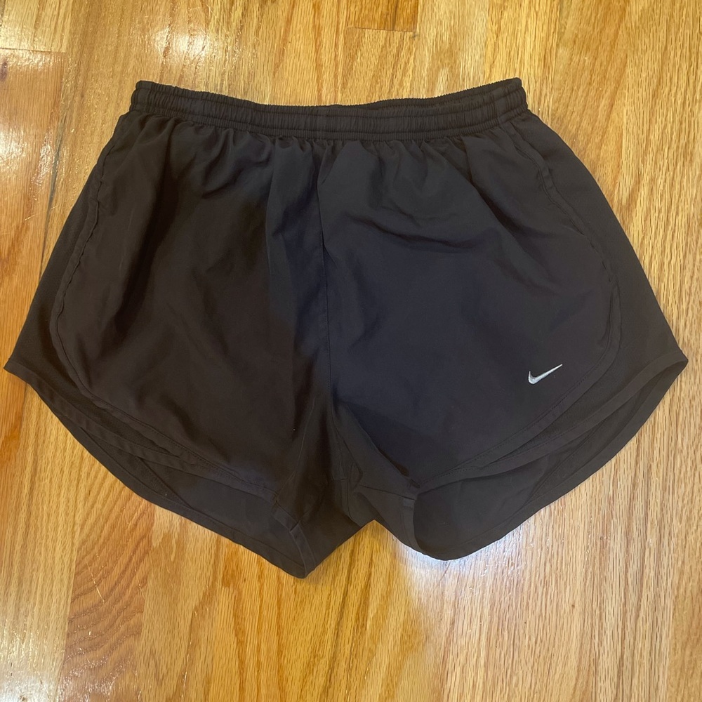 Nike black running shorts